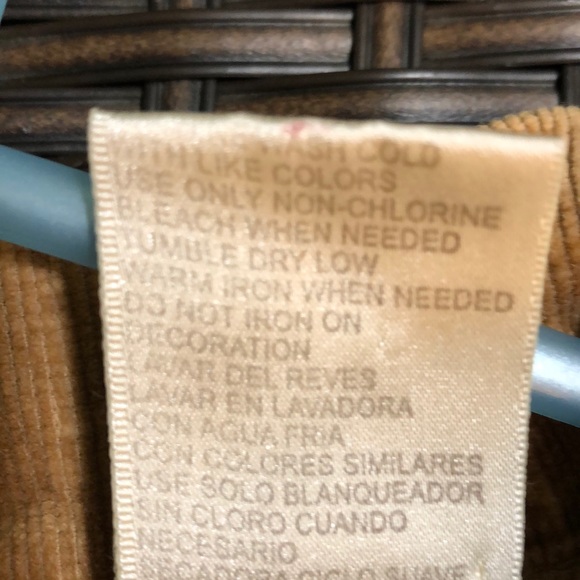 Corduroy Ruffled Dress - Picture 7 of 8